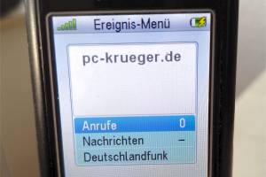 Modernes DECT-Telefon